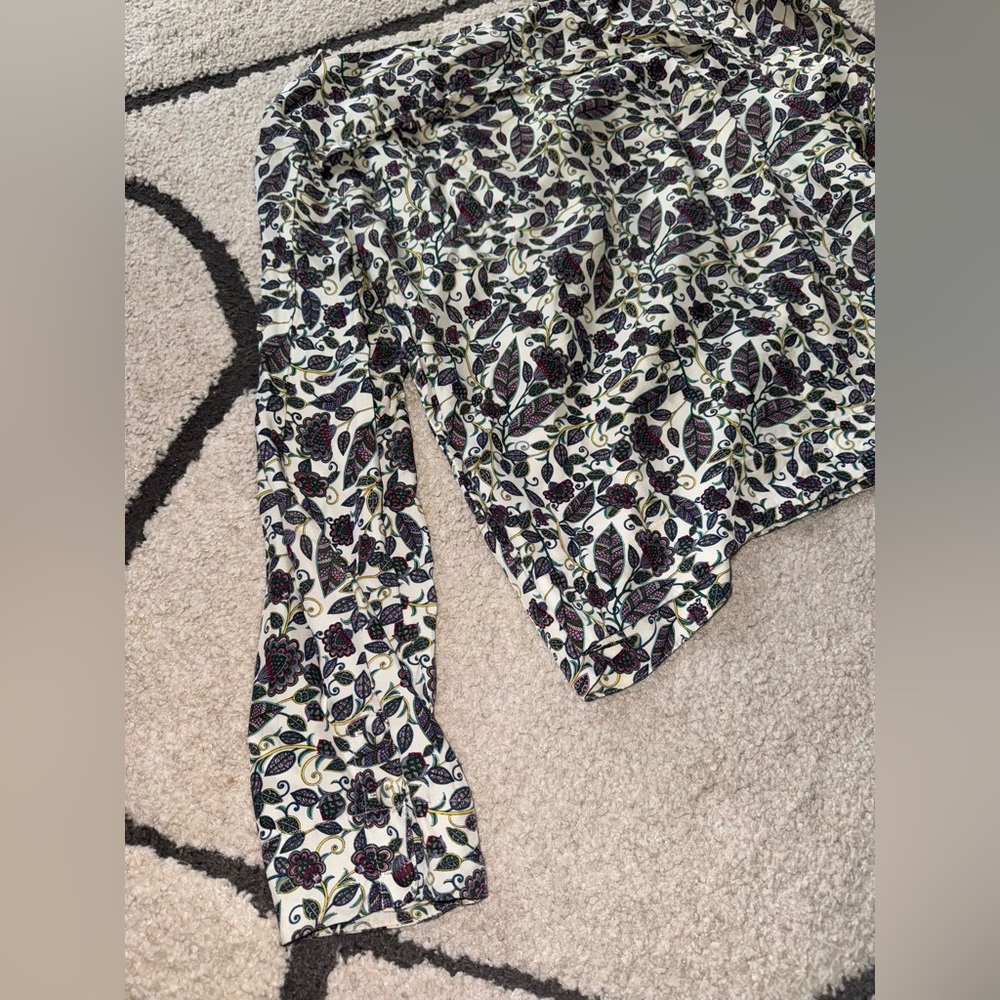 Floral Print Women's Top - Picture 9 of 10